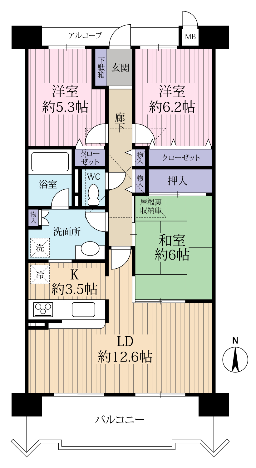 (間取)