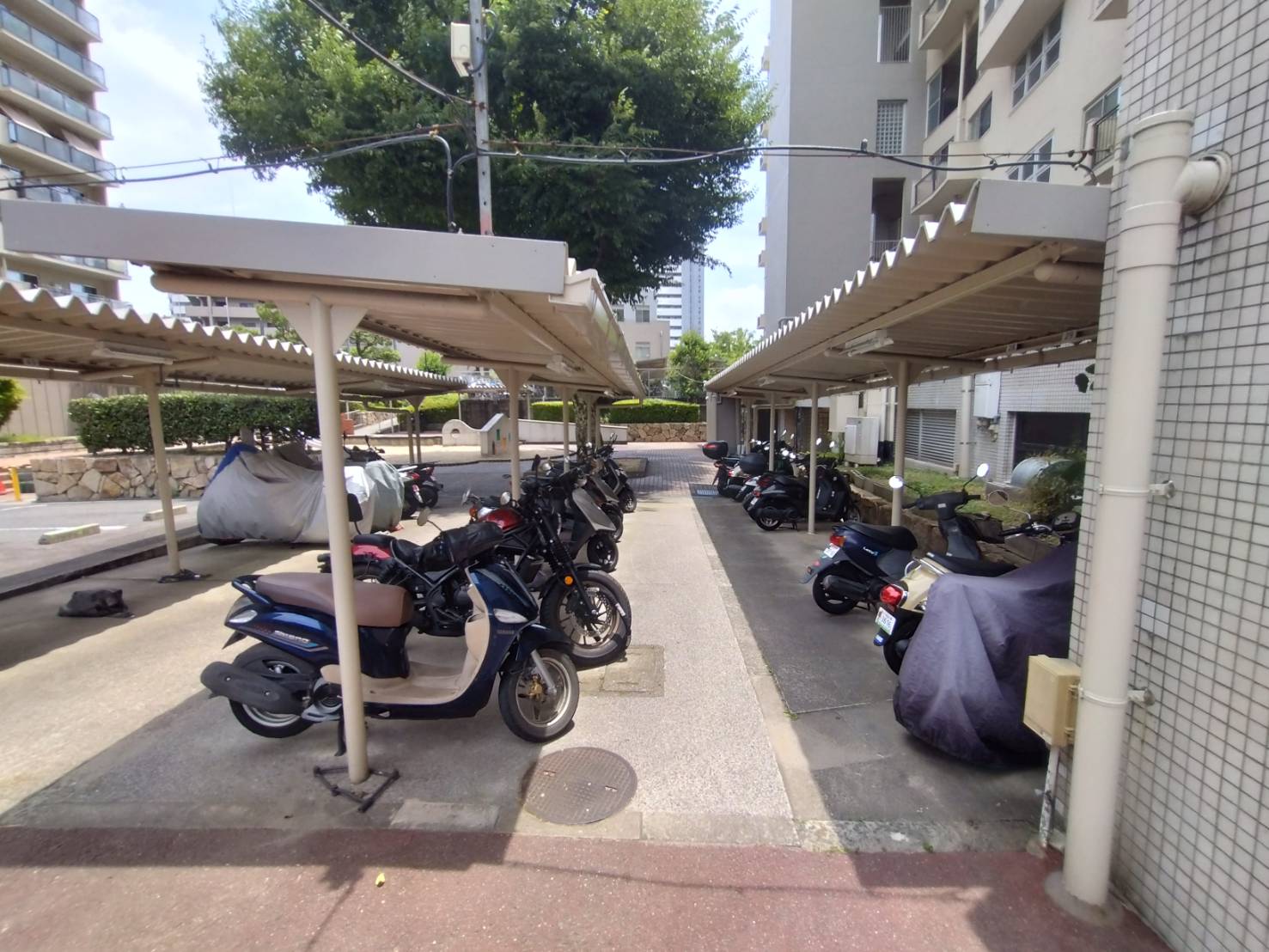 バイク置場