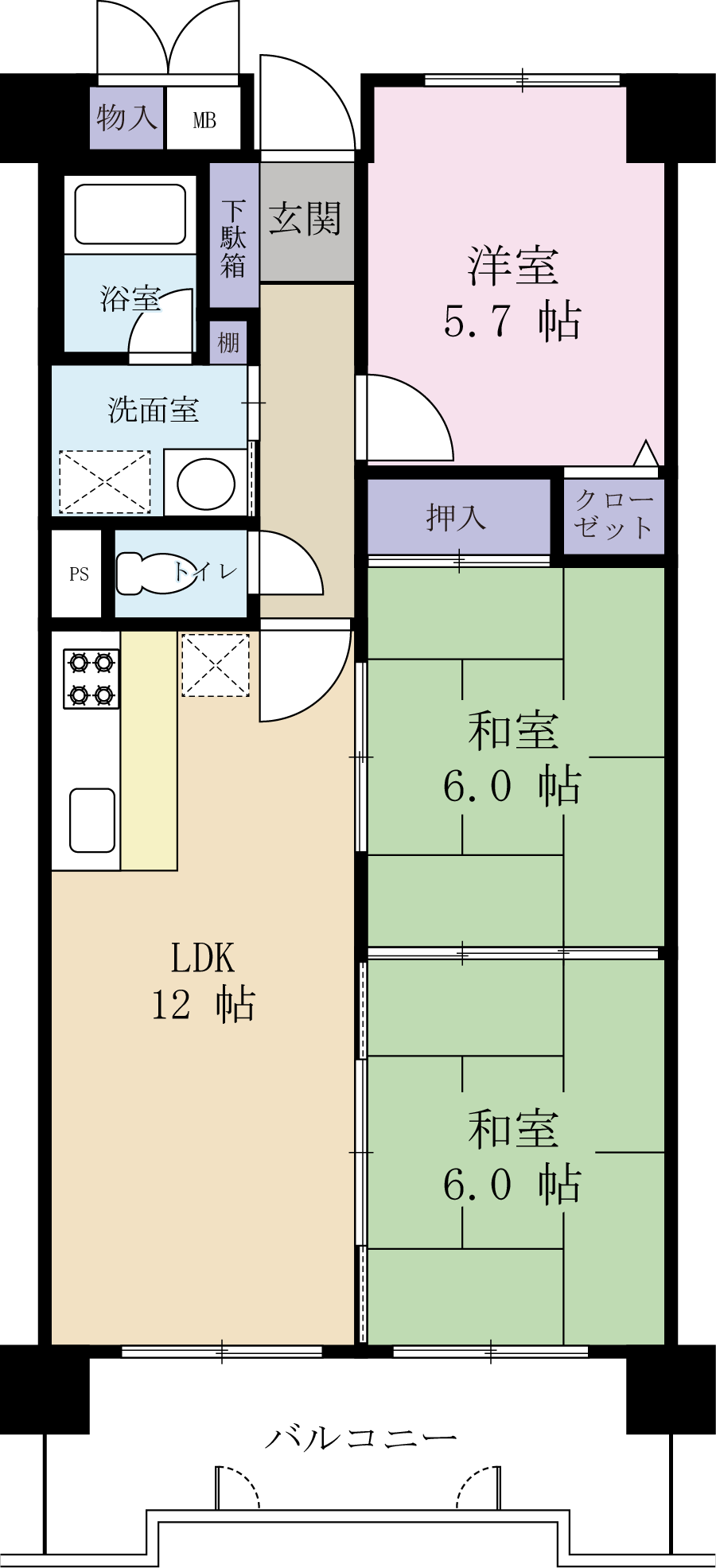 (間取)