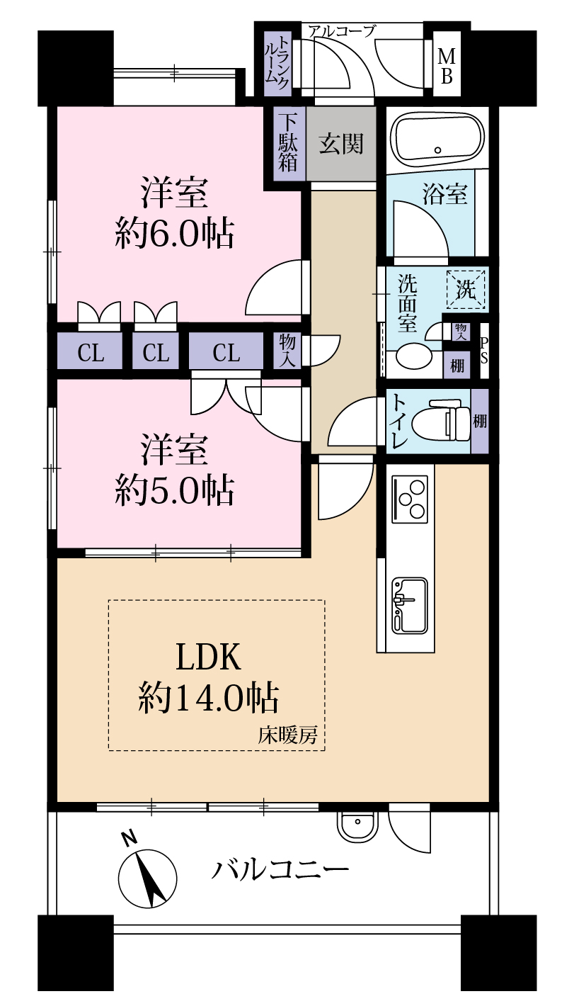 (間取)