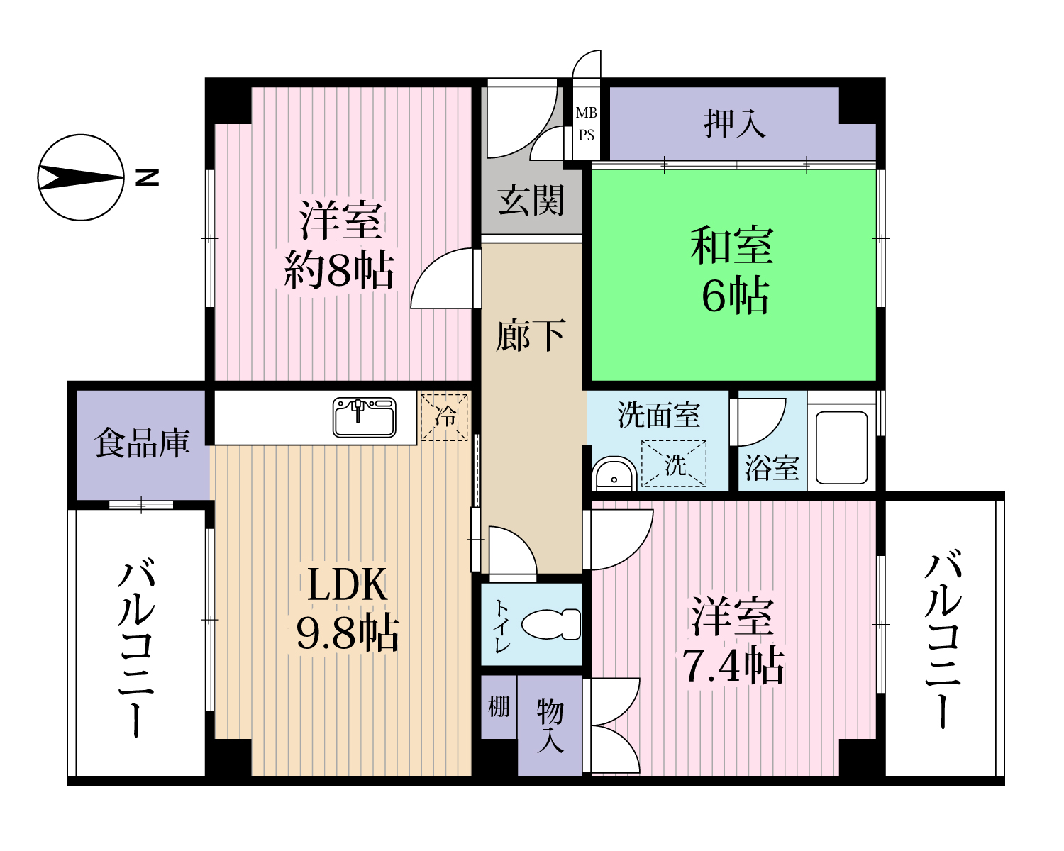 (間取)