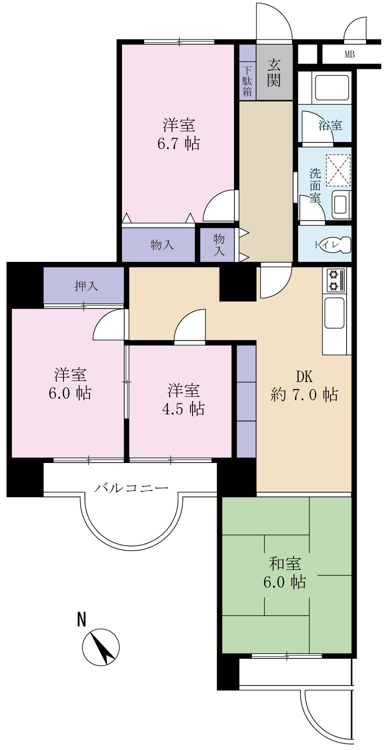 (間取)
