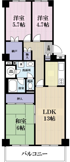 (間取)