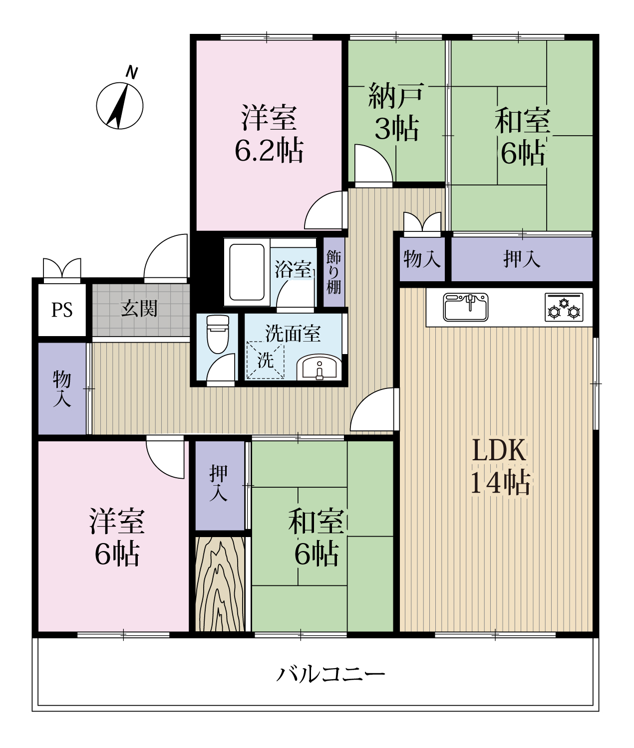 (間取)