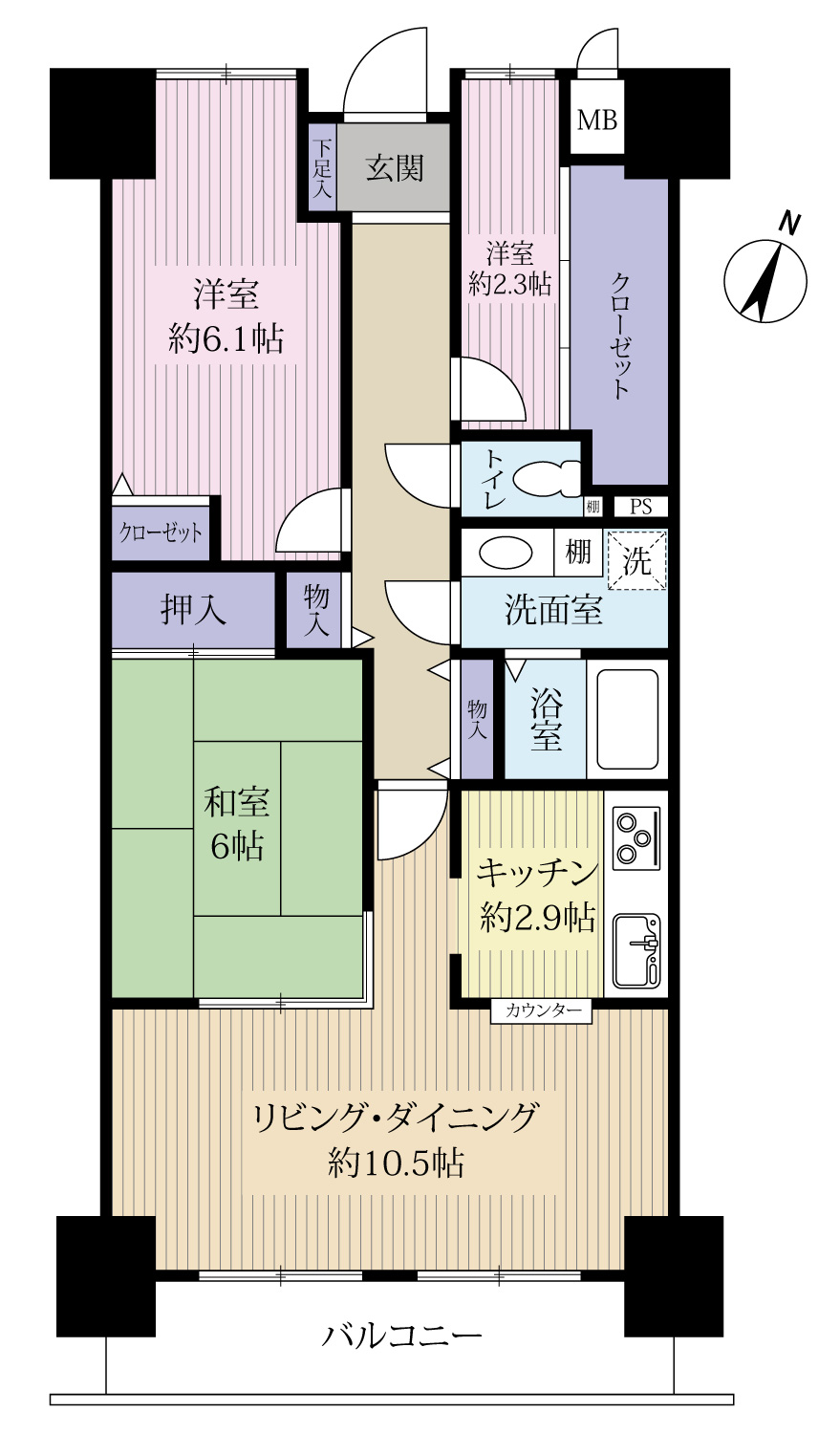 (間取)