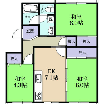 (間取)
