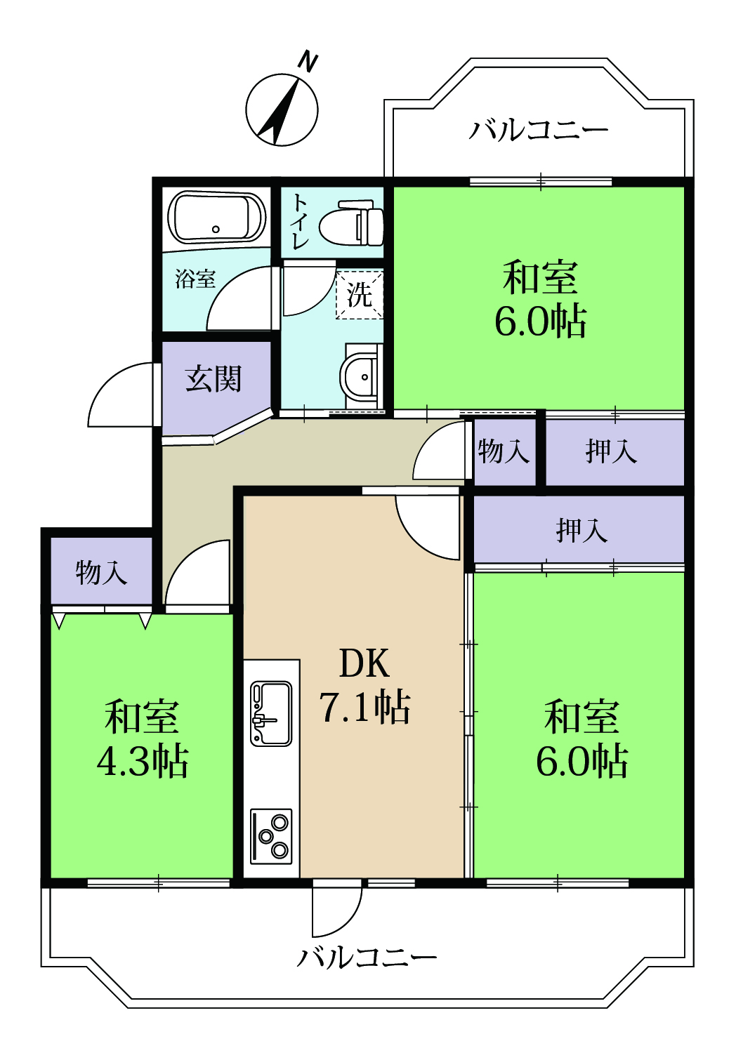 (間取)
