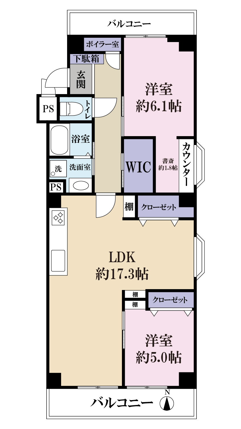 (間取)