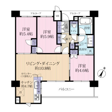 (間取)