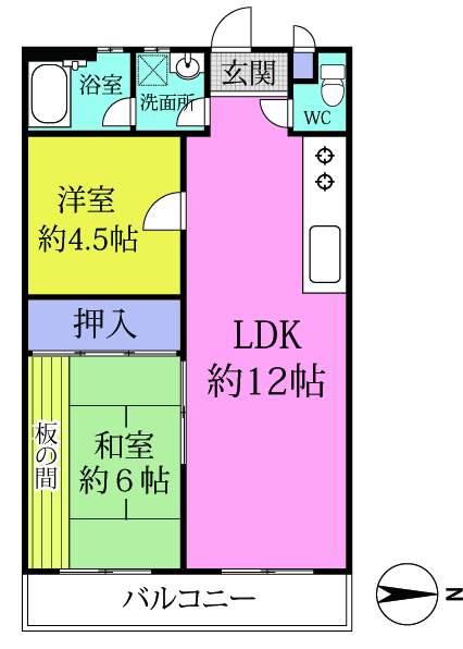 (間取)