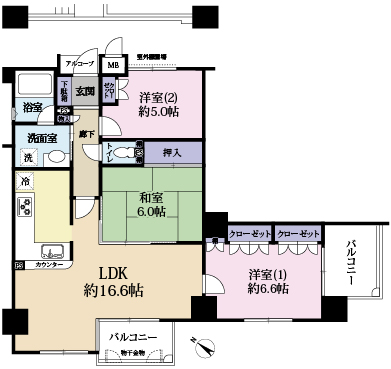 (間取)