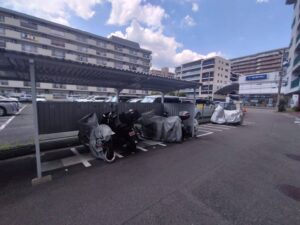バイク置場